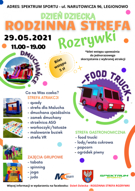 Plakat zawierający informacje o wydarzeniu. Adres, godziny. Te informacje są podane w aktualności.