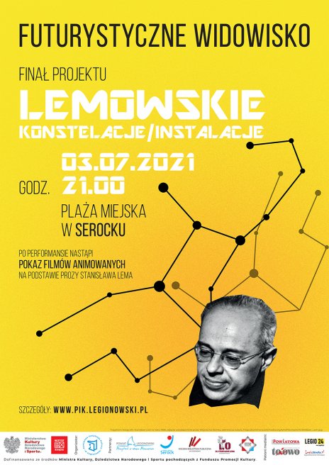 Plakat zawierający informacje o wydarzeniu. Adres, godziny. Te informacje są podane w aktualności.