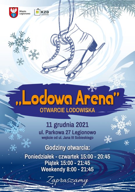 Otwarcie lodowiska w Legionowie