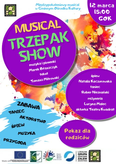 Musical „Trzepak Show” – pokaz dla rodziców