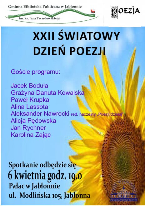 Jabłonowskie spotkania poetyckie