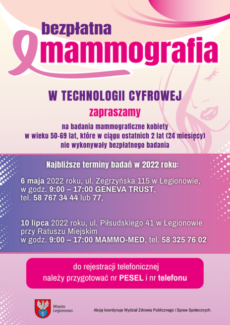 Bepłatna mammografia