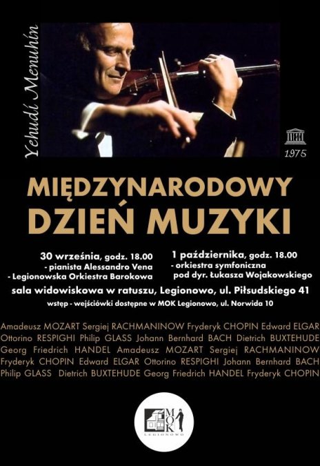 Orkiestra symfoniczna Łukasza Wojakowskiego na Dzień Muzyki