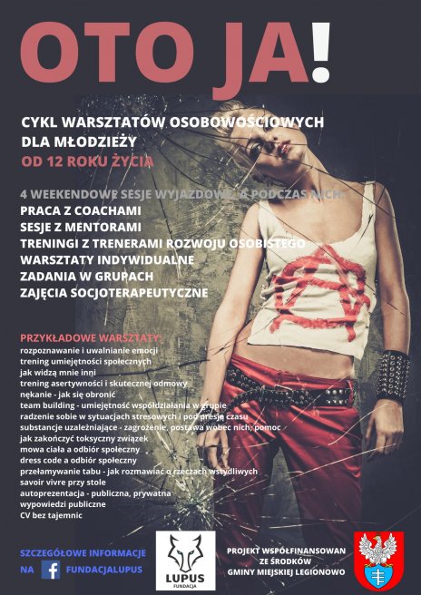 OTO JA! – warsztaty osobowościowe dla młodzieży z Legionowa