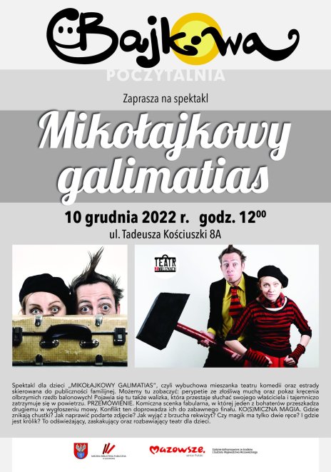 Mikółajkowy galimatias - spektakl dla dzieci