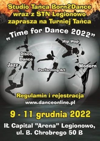 Time For Dance 2022 – Ogólnopolski Turniej Tańca