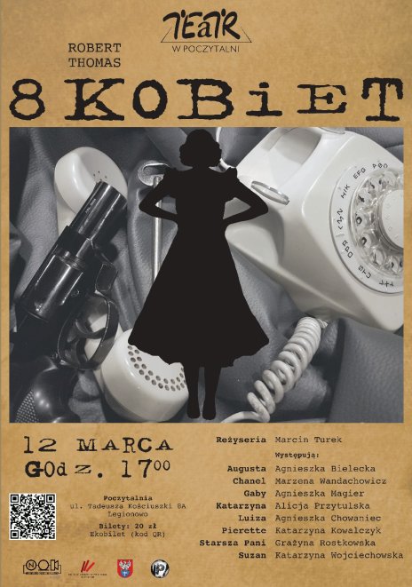 Spektakl teatralny "8 kobiet"