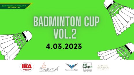 Badminton CUP 2023 vol.2