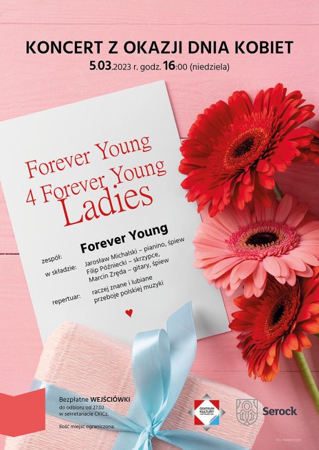 Koncert z okazji Dnia Kobiet "Forever Young 4 Forever Young Ladies"