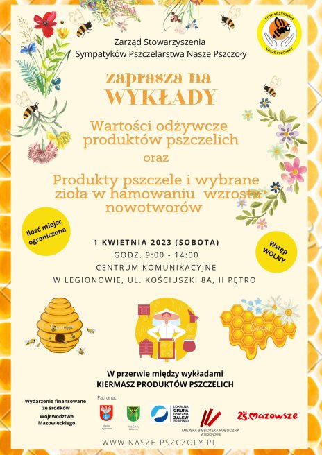 Plakat zawierający informacje o wydarzeniu.  Te informacje są podane w aktualności.