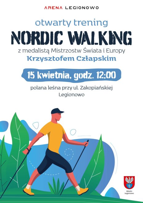 Nordic Walking z Krzysztofem Człapskim