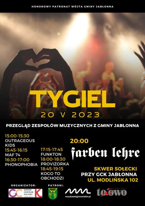 TYGIEL ~ przegląd zespołów muzycznych z gminy Jabłonna
