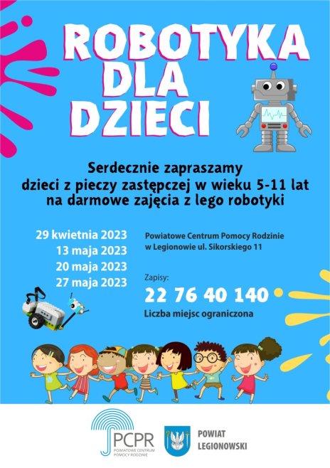 Lego robotyka dla dzieci z pieczy zastępczej