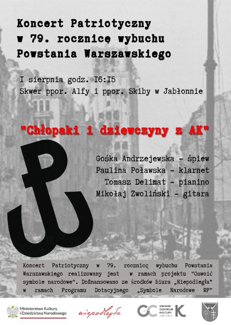 Plakat zawierający informacje o wydarzeniu.  Te informacje są podane w aktualności.