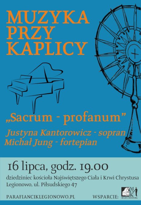 Plakat zawierający informacje o wydarzeniu.  Te informacje są podane w aktualności.