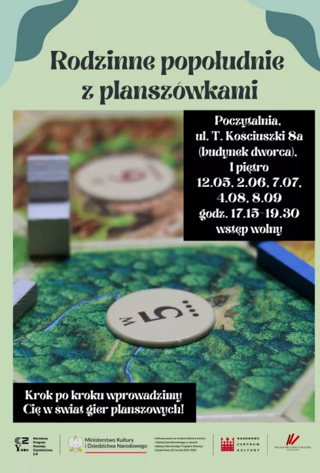 Plakat zawierający informacje o wydarzeniu.  Te informacje są podane w aktualności.