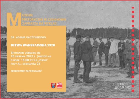 Wykład: Bitwa Warszawska 1920