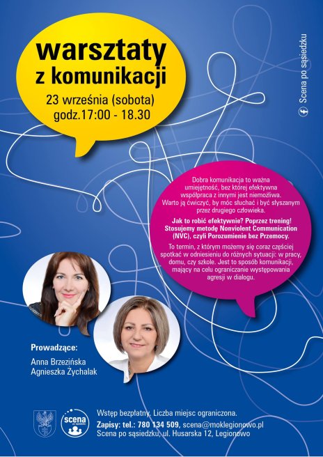 Plakat zawierający informacje o wydarzeniu.  Te informacje są podane w aktualności.