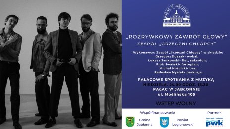 Plakat zawierający informacje o wydarzeniu.  Te informacje są podane w aktualności.