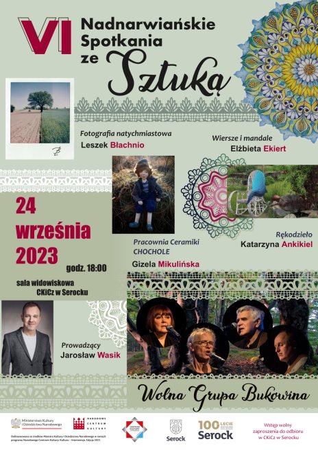 Plakat zawierający informacje o wydarzeniu.  Te informacje są podane w aktualności.