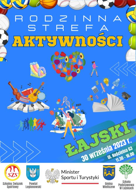 Plakat zawierający informacje o wydarzeniu.  Te informacje są podane w aktualności.
