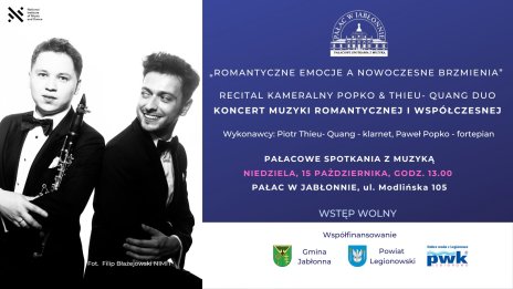 Plakat zawierający informacje o wydarzeniu.  Te informacje są podane w aktualności.