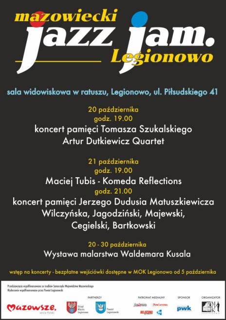 Plakat zawierający informacje o wydarzeniu.  Te informacje są podane w aktualności.