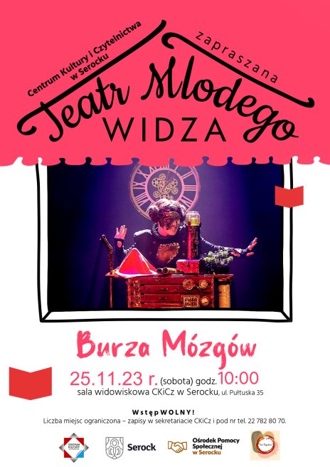 "Burza Mózgów" Teatr Bajaderka