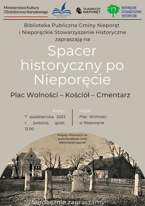 Plakat zawierający informacje o wydarzeniu.  Te informacje są podane w aktualności.