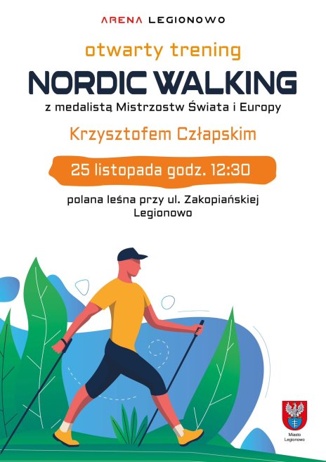 Listopadowy Nordic Walking z Krzysztofem Człapskim