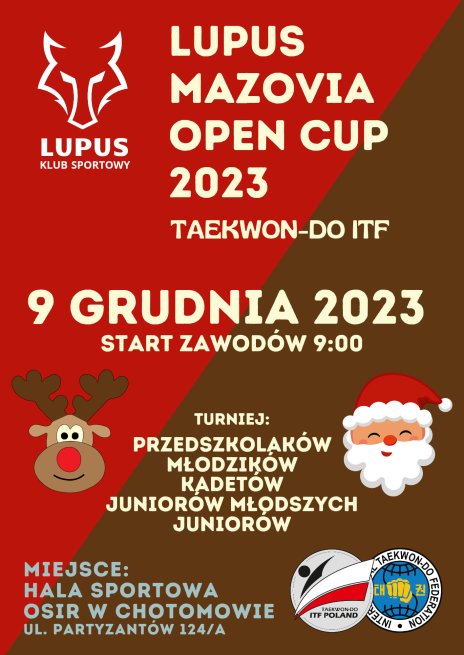 LUPUS Mazovia Open Cup 2023 Taekwon-do ITF