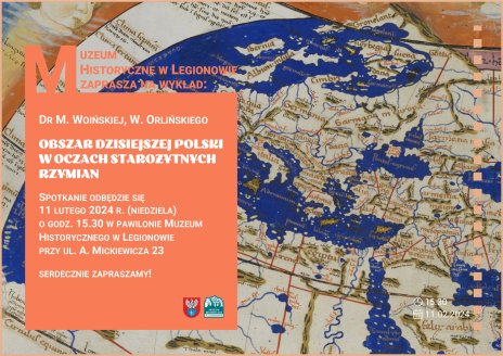 Spotkanie "Obszar dzisiejszej Polski w oczach starożytnych Rzymian"