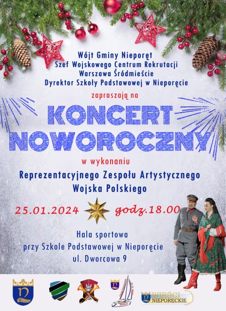 Koncert Noworoczny w wykonaniu Reprezentacyjnego Zespołu Artystycznego Wojska Polskiego