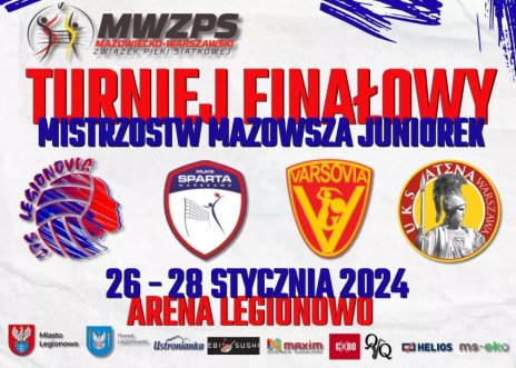 Turniej finałowy Mistrzostw Mazowsza Juniorek w Legionowie