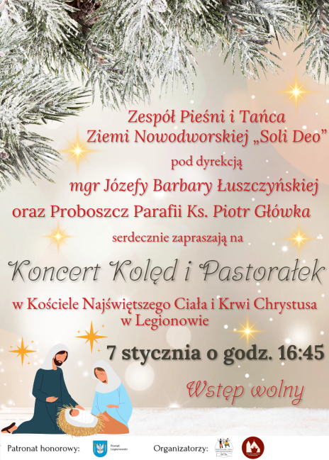 Koncert Kolęd i Pastorałek