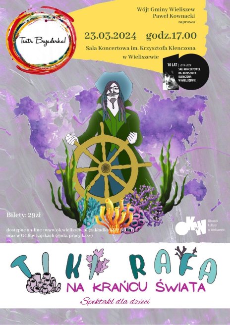 Tiki Rafa na krańcu świata - spektakl dla dzieci