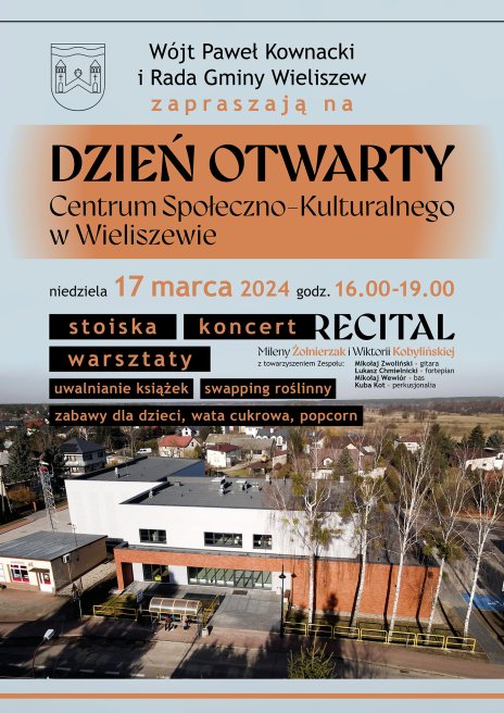 Dzień otwarty Centrum Społeczno- Kulturalnego w Wieliszewie