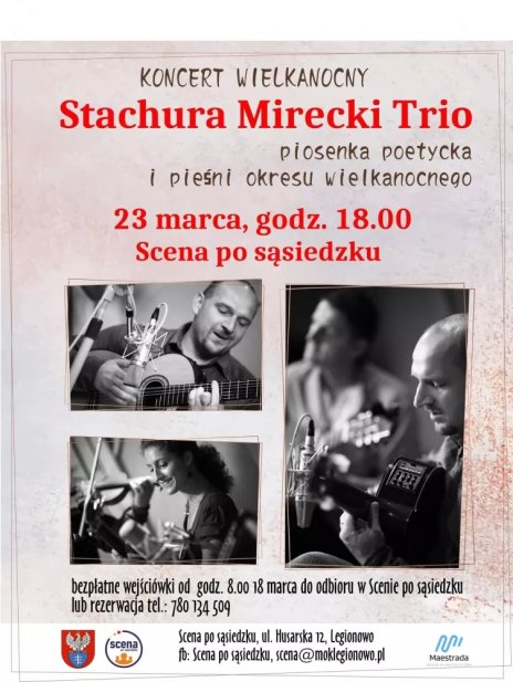 Koncert Stachura Mirecki Trio