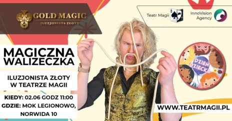 Magiczna Walizeczka - Iluzjonista Złoty w Teatrze Magii!