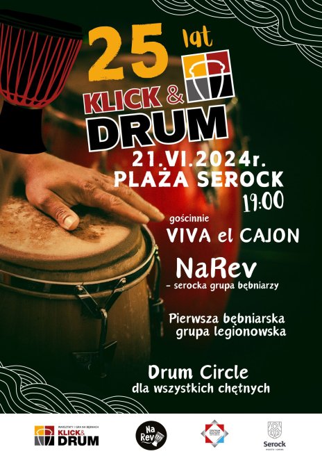 25-lecie Klick&Drum - koncert na plaży