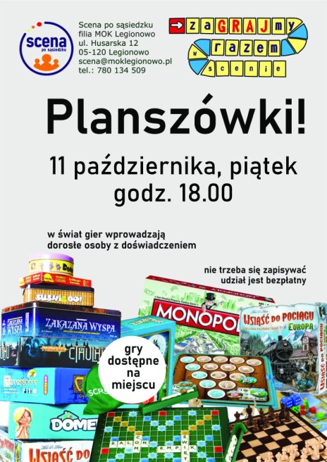 Plakat zapraszający na wydarzenie, treść w aktualności