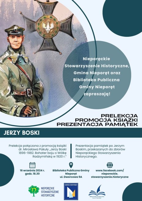 Plakat zapraszający na wydarzenie. Szczegółowe informacje w aktualności.