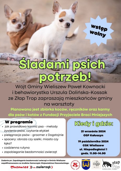 Plakat zapraszający na wydarzenie, szczegóły w aktualności.