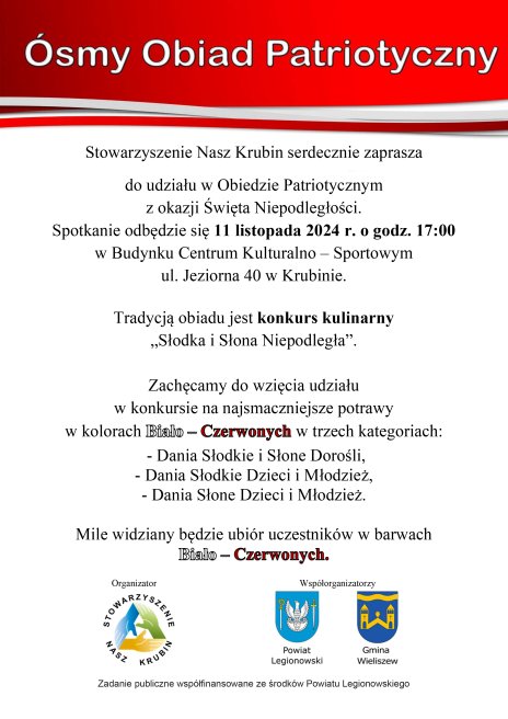 Plakat zapraszający na wydarzenie, szczegóły w aktualności