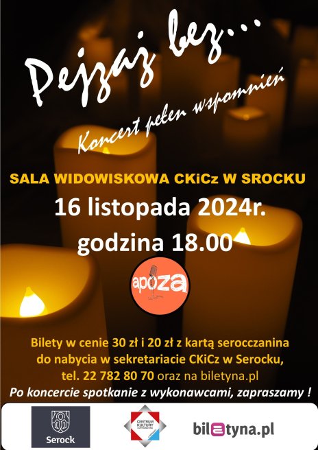 plakat zapraszający na wydarzenie, szczegóły w aktualności