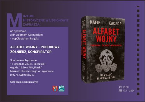 Plakat zapraszajacy na wydarzenie, szczegółowe informacje w aktualności