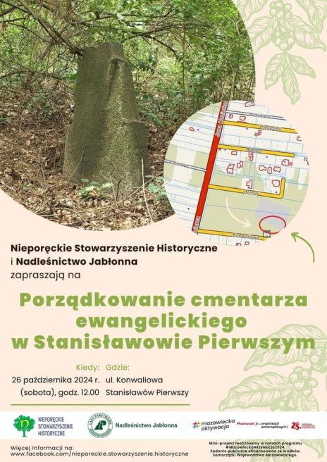 Plakat zapraszający na wydarzenie, szczegóły w aktualności