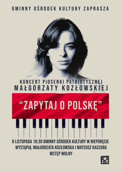 Plakat zapraszający na wydarzenie, szczegóły w aktualności