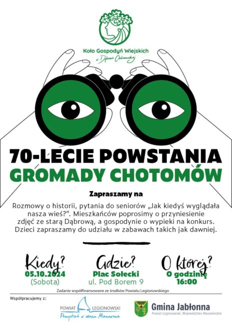 plakat zapraszający na wydarzenie