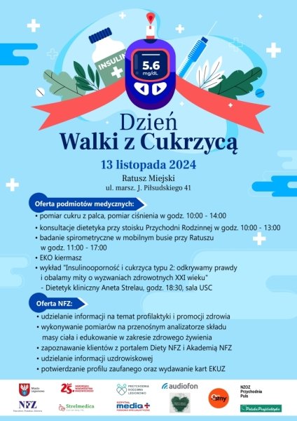 Plakat zapraszający na wydarzenie, szczegółowe informacje w aktualności.